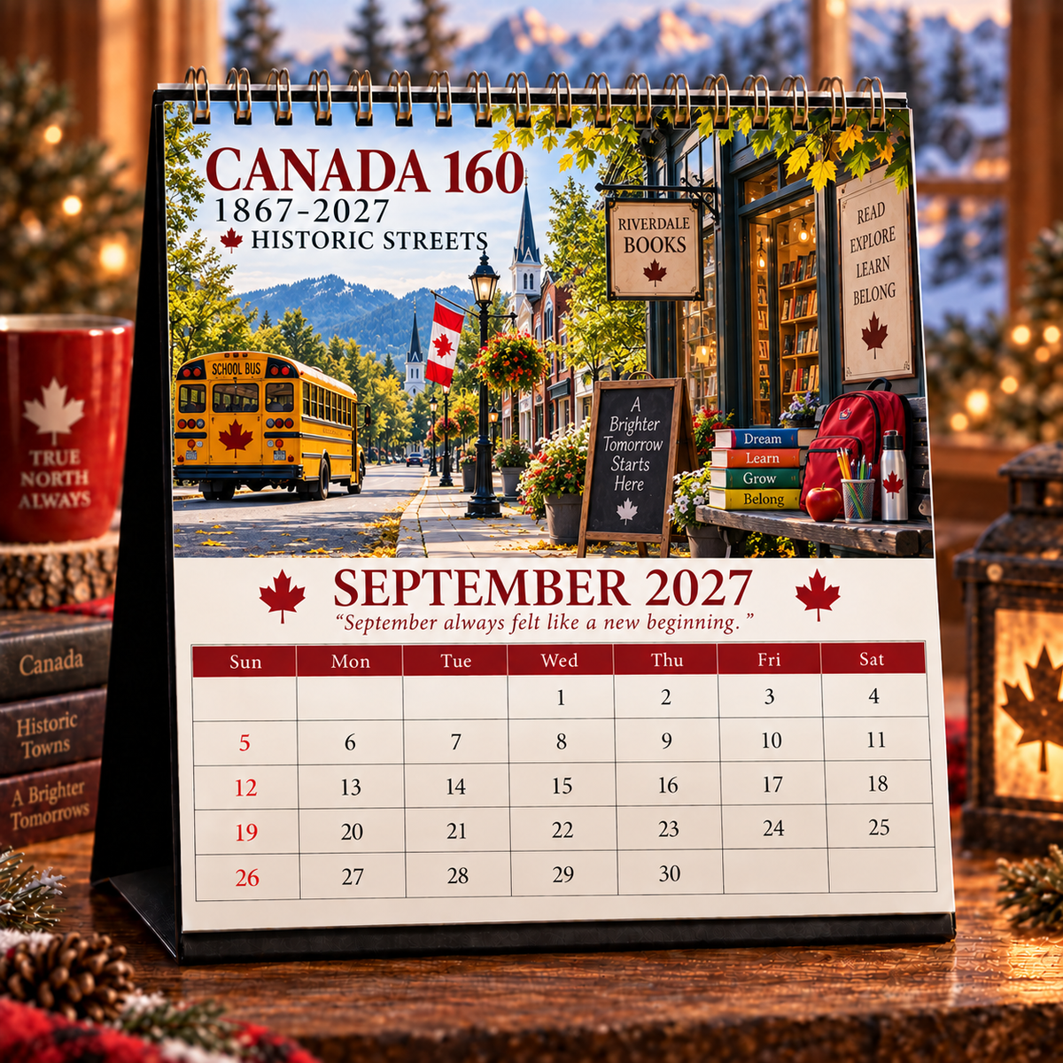 🇨🇦CANADA 160 HISTORIC STREETS 2027 Calendar