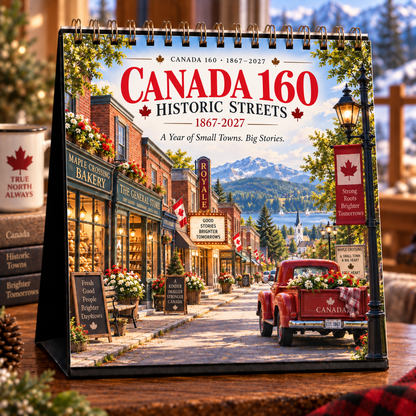 🇨🇦CANADA 160 HISTORIC STREETS 2027 Calendar