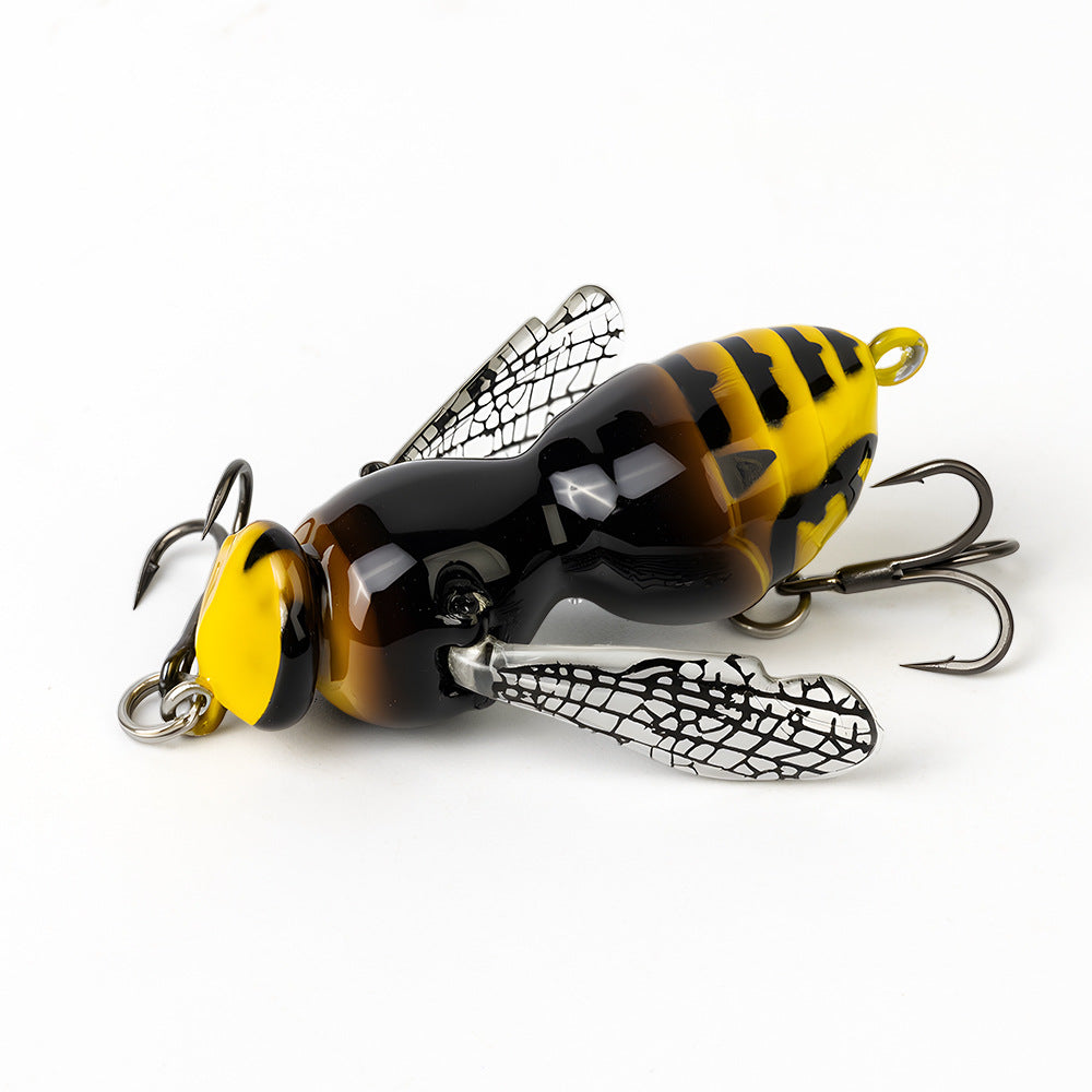 🐝🎣Surface-Crawling Wasp Replica Lure for Fishing