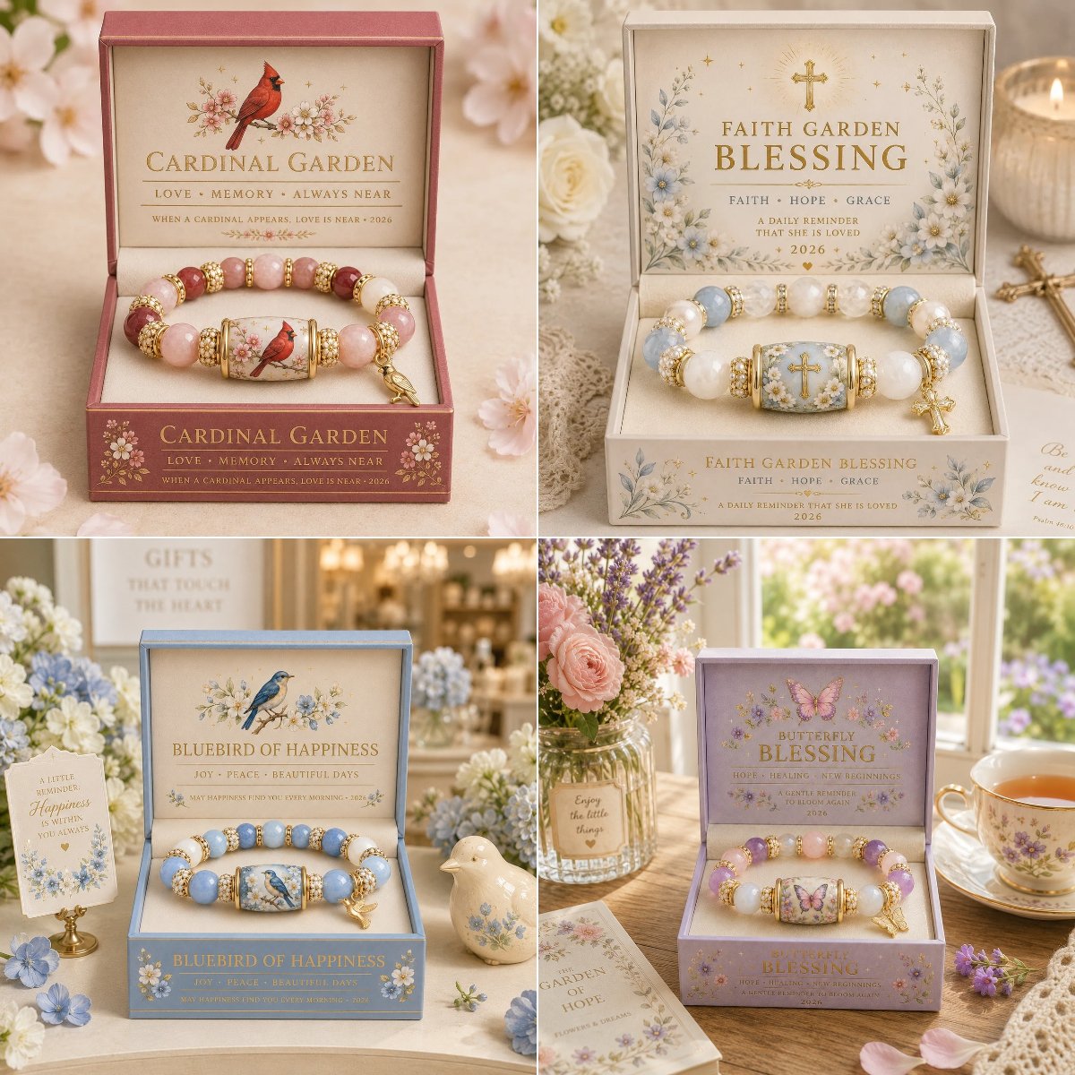 2026 Inspirational Gift Bracelet Collection✨Faith • Hope • Healing • Love
