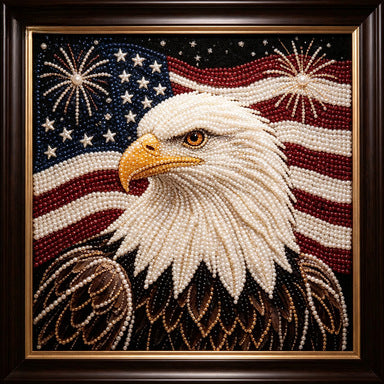 🔥LAST DAY 49% OFF 🦅250 Years of America Pearl Art Craft Kit