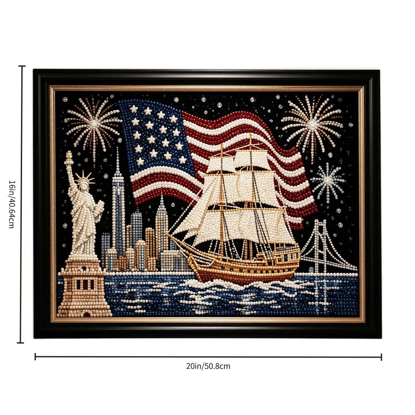 🔥LAST DAY 49% OFF 🦅250 Years of America Pearl Art Craft Kit