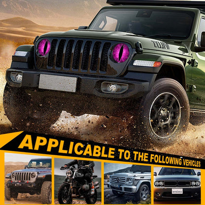 🔥Summer Hot Sale 49% OFF👹 Beast Eyes Aggressive Headlight Decals（1 Pair）