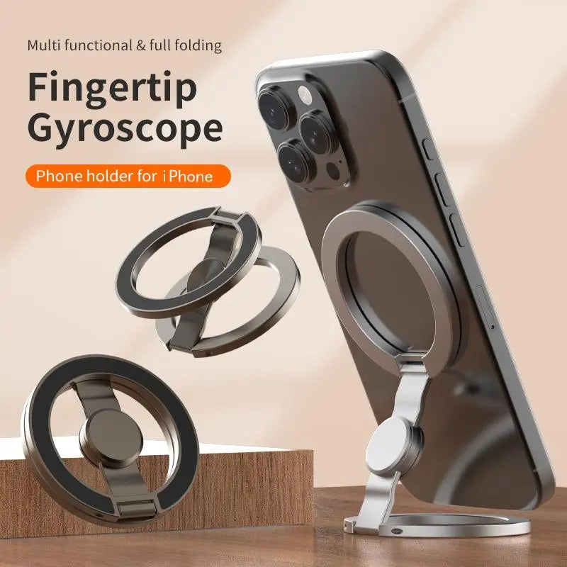 Magnetic Phone Stand Fidget Spinner 2-in-1 Holder