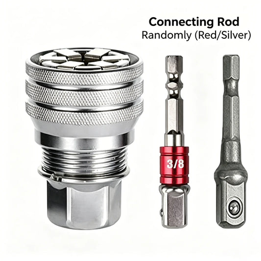 👨‍🔧【Father's Day Gift】🔧 Multi-Use Socket Wrench, Durable Repair Tool for Home & Auto Maintenancedeal Father's Day Gift