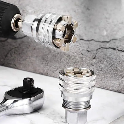 👨‍🔧🔧 Multi-Use Socket Wrench, Durable Repair Tool for Home & Auto
