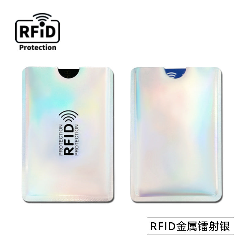 🔒💳 Metallic RFID Blocking Credit Card Sleeve
