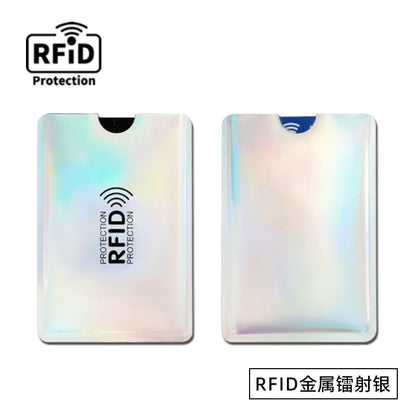 🔒💳 Metallic RFID Blocking Credit Card Sleeve