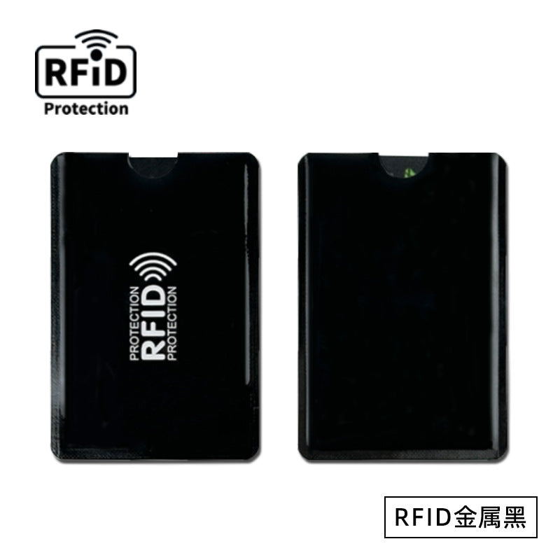 🔒💳 Metallic RFID Blocking Credit Card Sleeve