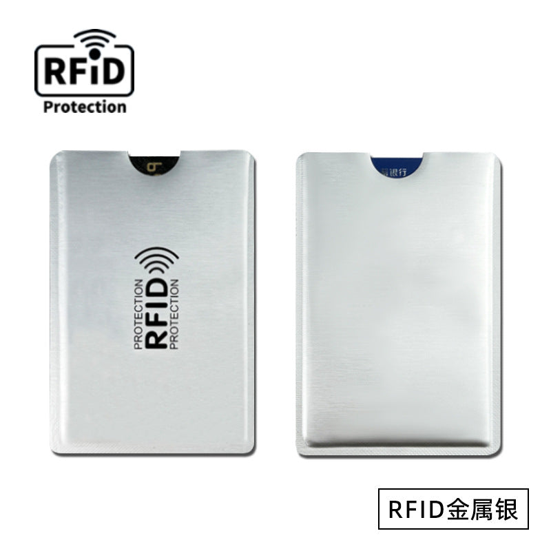 🔒💳 Metallic RFID Blocking Credit Card Sleeve