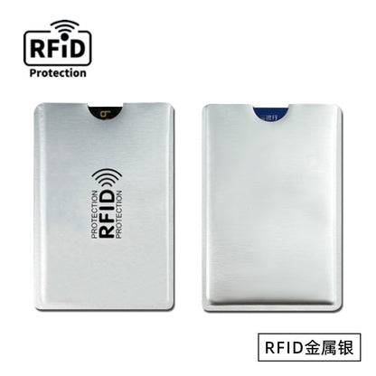 🔒💳 Metallic RFID Blocking Credit Card Sleeve
