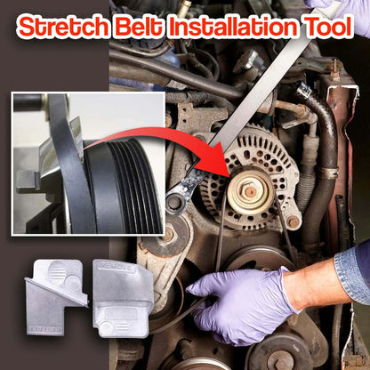 🛠️ 2PCS Belt Removal & Installation Tool Set for Timing & Drive Belts