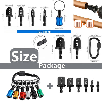 🔧 HVAC Copper Pipe Swaging Tool Set | Drill Bit Expander Kit for AC Repair
