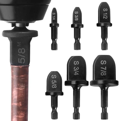 🔧 HVAC Copper Pipe Swaging Tool Set | Drill Bit Expander Kit for AC Repair