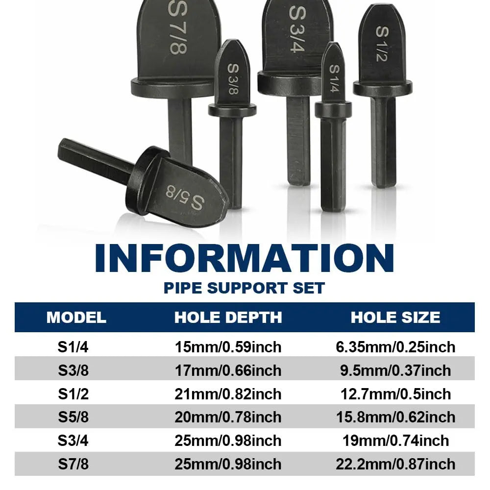 🔧 HVAC Copper Pipe Swaging Tool Set | Drill Bit Expander Kit for AC Repair