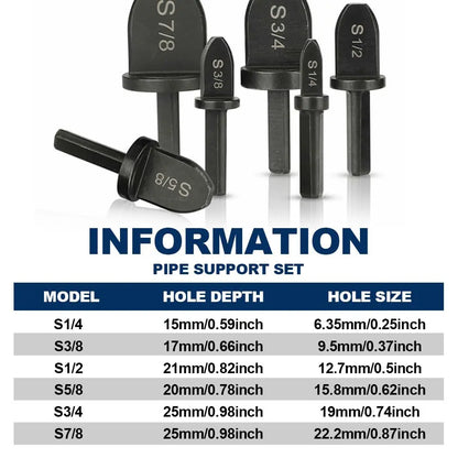 🔧 HVAC Copper Pipe Swaging Tool Set | Drill Bit Expander Kit for AC Repair