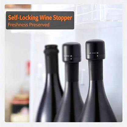 🍷Vacuum Wine Stopper – Reusable Leakproof Bottle Sealer for Wine & Champagne