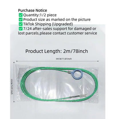 🚗 Flexible Car Sunroof Drain Cleaning Tool – Long Reach Tube Brush for Vehicle Drain Maintenance