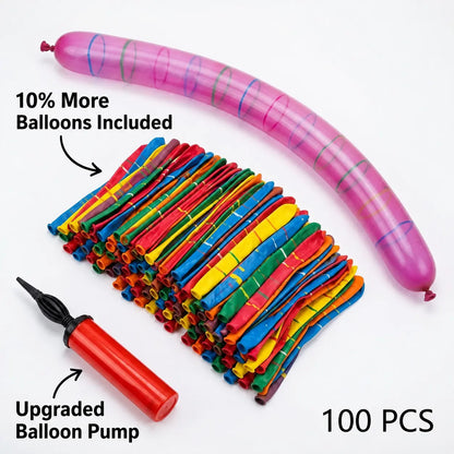🚀 Stock Up for Launch Day! Multicolor Rocket Balloons – 50/100/200 Packs