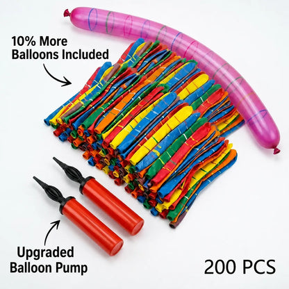 🚀 Stock Up for Launch Day! Multicolor Rocket Balloons – 50/100/200 Packs