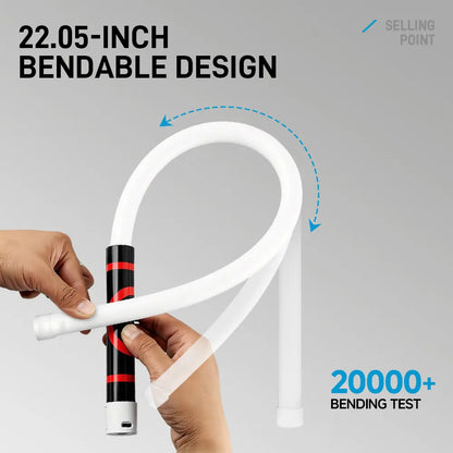 28" Flexible LED Work Light – Bendable, High-Lumen & 7-Hour Runtime
