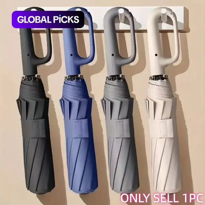 SmartFold Automatic Umbrella  One-Touch Open. Windproof Protection. Everyday Carry Convenience.