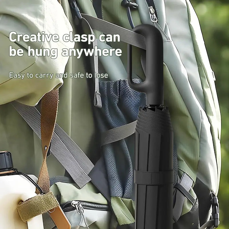 SmartFold Automatic Umbrella  One-Touch Open. Windproof Protection. Everyday Carry Convenience.