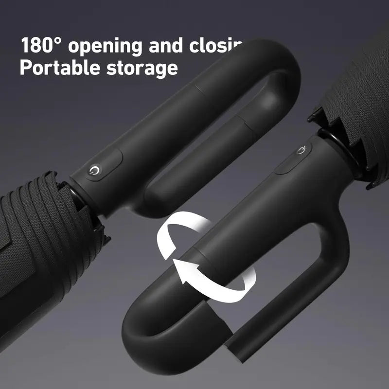 SmartFold Automatic Umbrella  One-Touch Open. Windproof Protection. Everyday Carry Convenience.