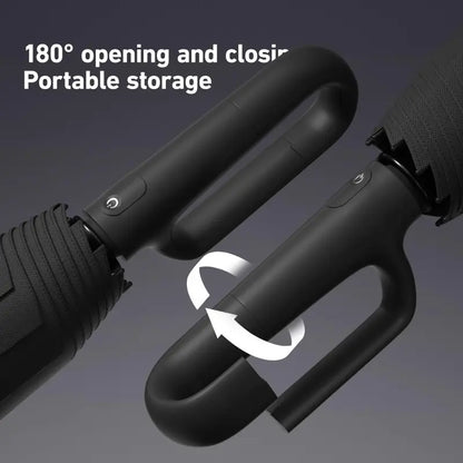 SmartFold Automatic Umbrella  One-Touch Open. Windproof Protection. Everyday Carry Convenience.