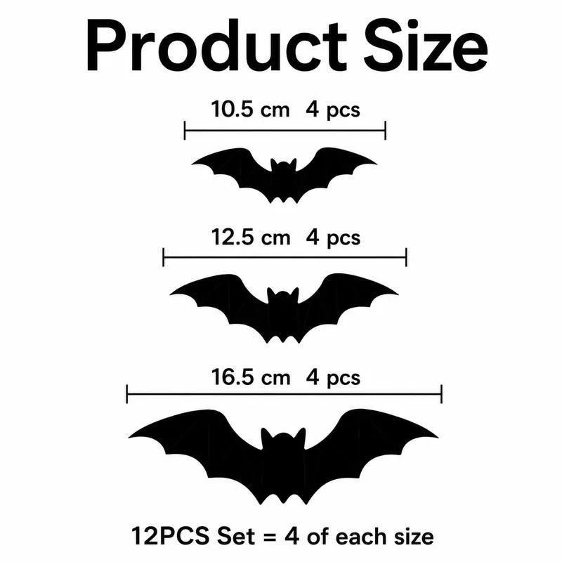 🔥 Last 3 Hours 50% OFF:🦇 3D LED Bat Wall Lights – Spooky Halloween Decor for Home & Party