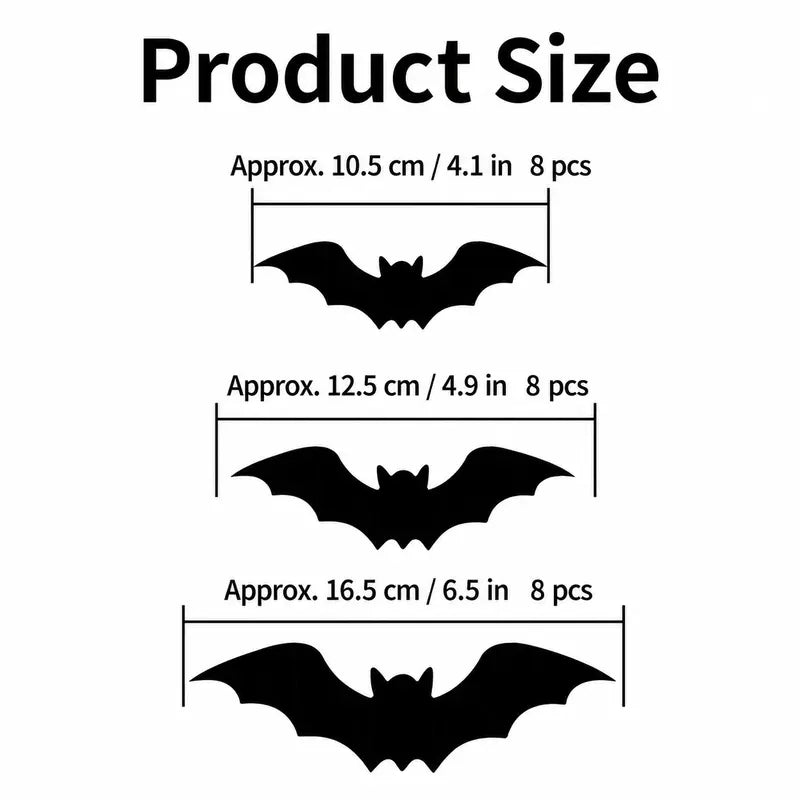 🔥 Last 3 Hours 50% OFF:🦇 3D LED Bat Wall Lights – Spooky Halloween Decor for Home & Party