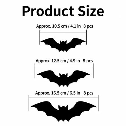🔥 Last 3 Hours 50% OFF:🦇 3D LED Bat Wall Lights – Spooky Halloween Decor for Home & Party
