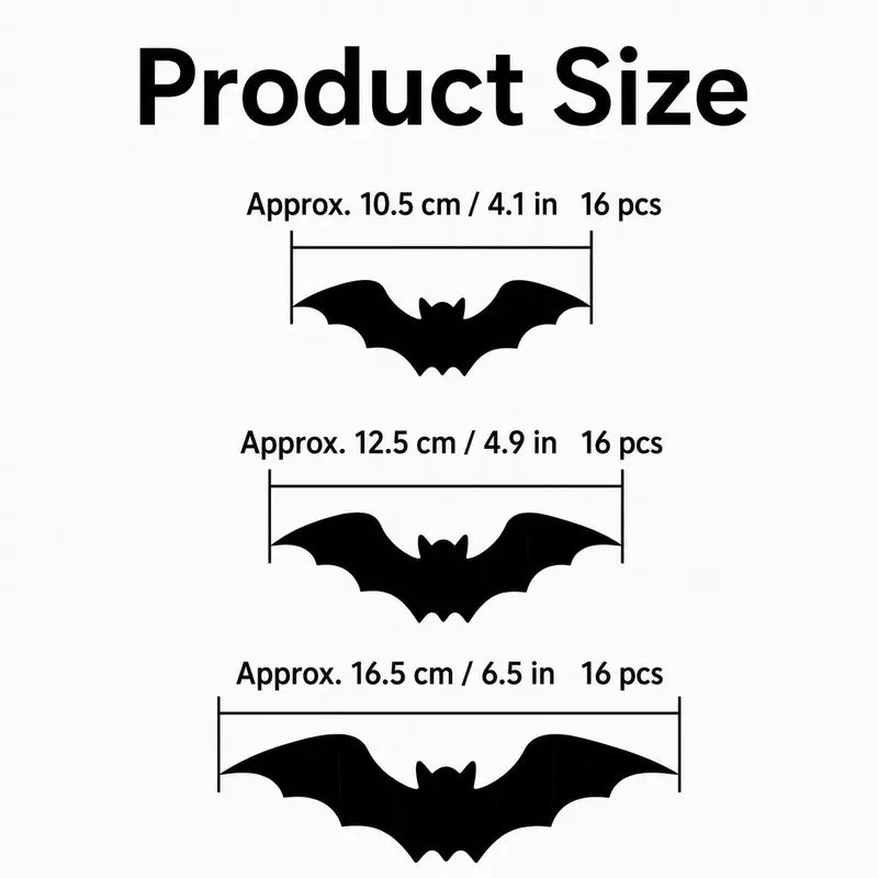 🔥 Last 3 Hours 50% OFF:🦇 3D LED Bat Wall Lights – Spooky Halloween Decor for Home & Party