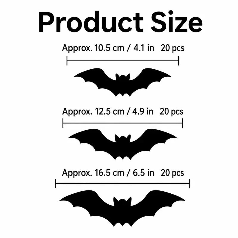 🔥 Last 3 Hours 50% OFF:🦇 3D LED Bat Wall Lights – Spooky Halloween Decor for Home & Party