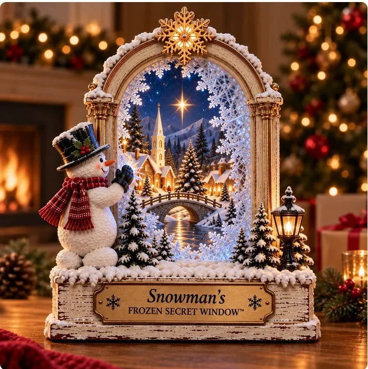 ✨ Holiday Glow Window – 3 Enchanted Christmas Scenes ✨