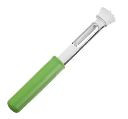 Push Out Fruit Core Easily! 2-in-1 Peeler & Corer For Apple & Pear