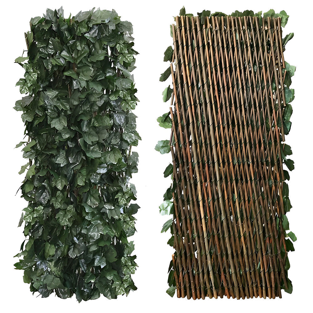 Expandable Faux Privacy Fence