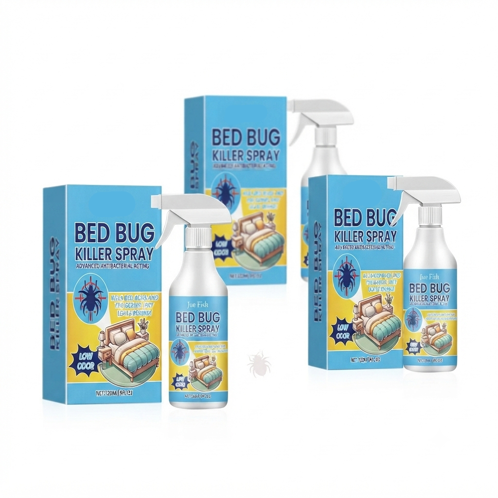 Bed Bug Killer Spray - Plant-Based, Safe for Kids & Pets