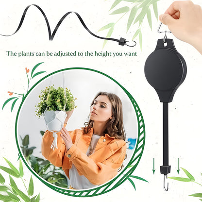 🌳Plant Pulley Set For Garden Baskets Pots, Birds Feeder