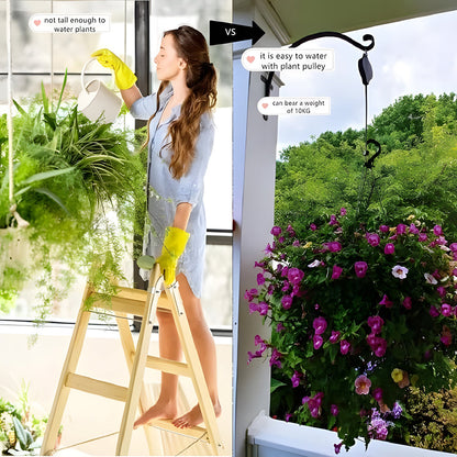 🌳Plant Pulley Set For Garden Baskets Pots, Birds Feeder
