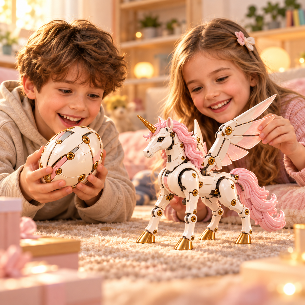 🥚🦄 Transforming Unicorn Egg – One Figure, Two Magical Forms