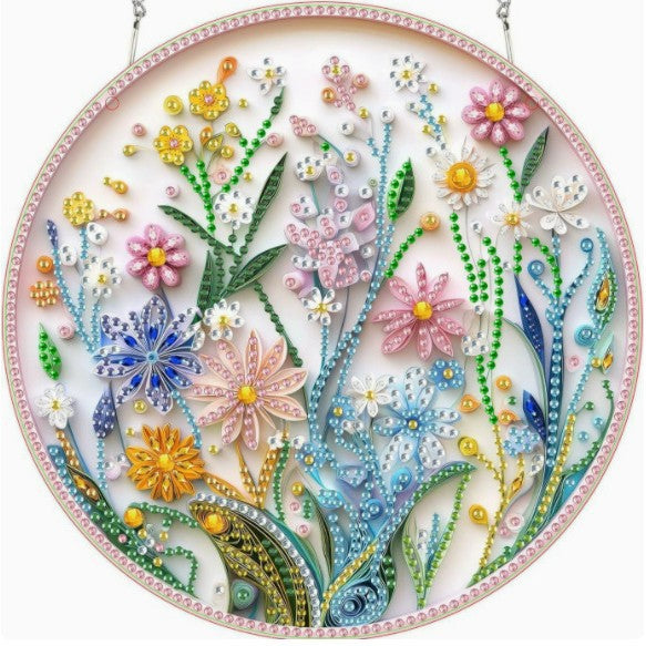 🍂Autumn Harvest Pumpkin Diamond Art Hanging Ornament Kit