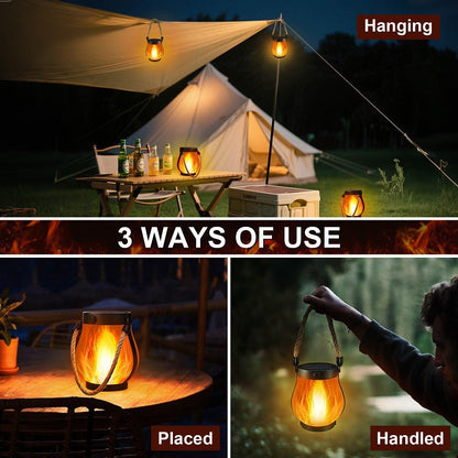 🔥Solar Flame Effect Lantern