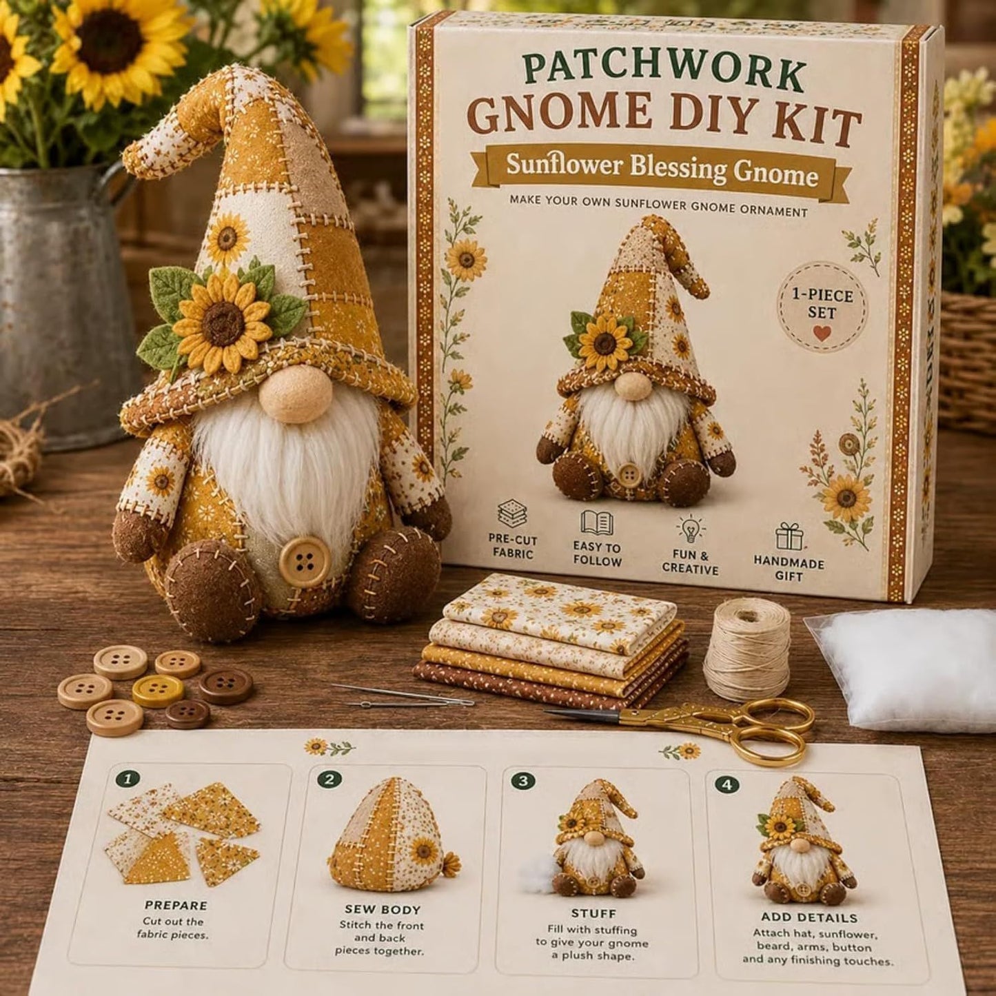 DIY Patchwork Animal Kit