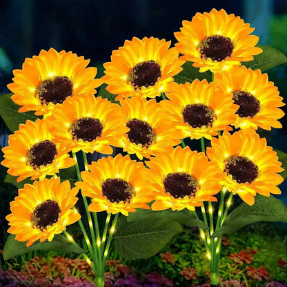 ✨Solar Sunflower Garden Lights for Yard & Patio