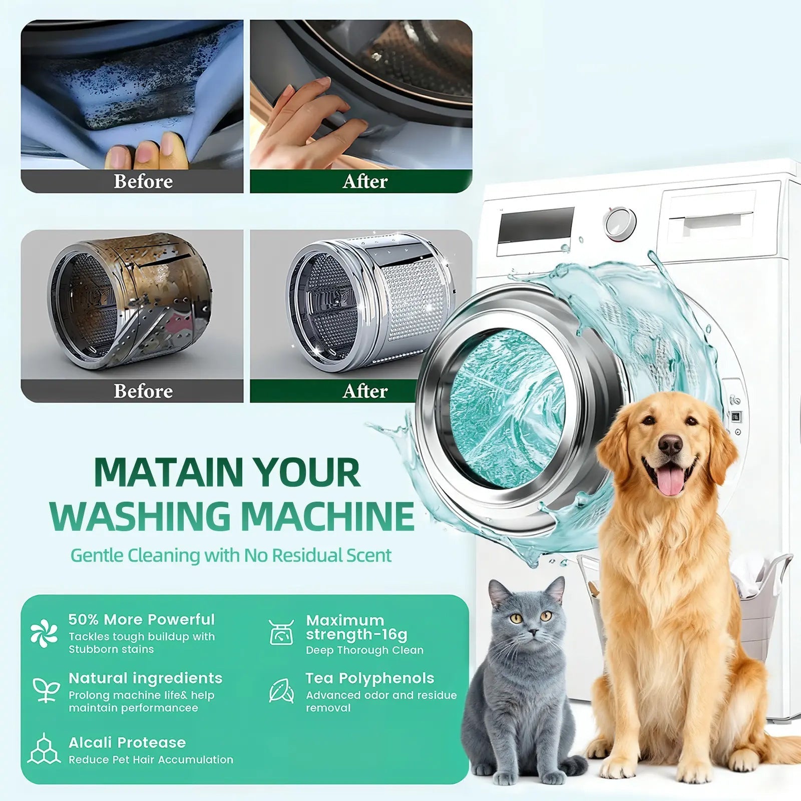 Eco Washer Cleaner: Beat Pet Odors