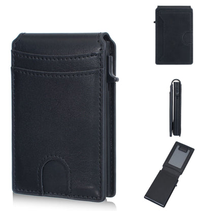 🔥New RFID Blocking Minimalist Pop-Up Wallet | One-Second Card Eject Design & Ultra Slim Pocket Wallet