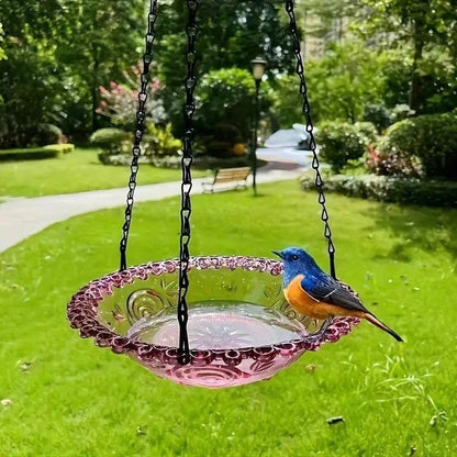 🔥🔥49% Off--Solar Cascade Hanging Bird Bath Fountain