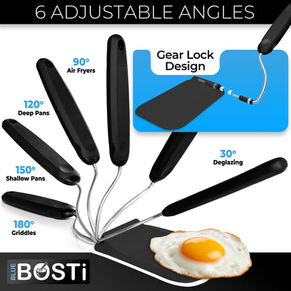 Adjustable Position Spatula — One Tool, Every Angle