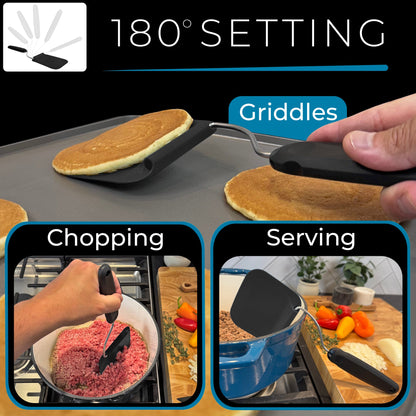 Adjustable Position Spatula — One Tool, Every Angle